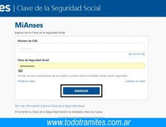 Cómo cambiar mi CBU en ANSES
