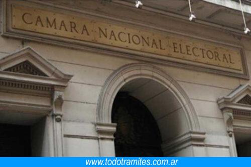 Cámara Nacional Electoral