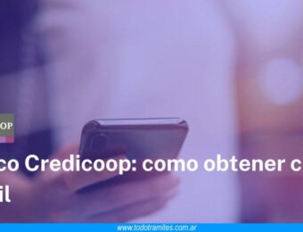 Cómo obtener clave Móvil Credicoop