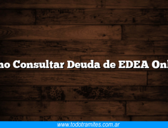Como Consultar Deuda de EDEA Online