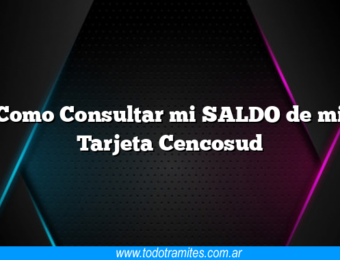 Como Consultar mi SALDO de mi Tarjeta Cencosud