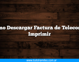 Como Descargar Factura de Telecom Y Imprimir