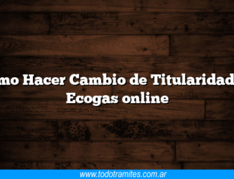 Como Hacer Cambio de Titularidad en Ecogas online