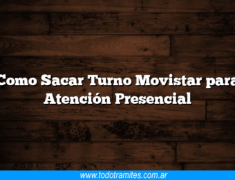 Como Sacar Turno Movistar para Atención Presencial