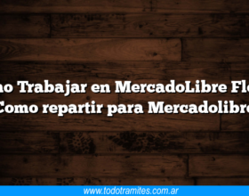Como Trabajar en MercadoLibre Flex y Como repartir para Mercadolibre