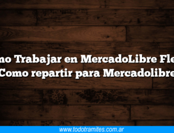 Como Trabajar en MercadoLibre Flex y Como repartir para Mercadolibre