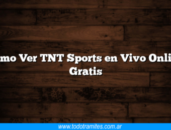 Como Ver TNT Sports en Vivo Online Gratis