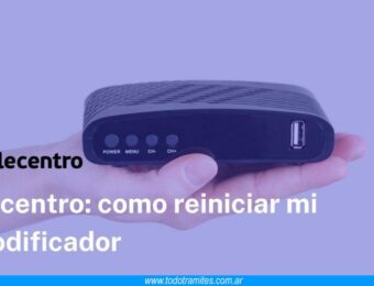 Cómo reiniciar el decodificador de Telecentro