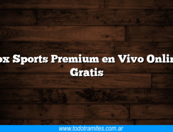 Fox Sports Premium en Vivo Online Gratis