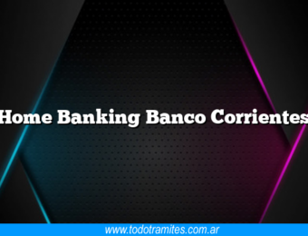 Home Banking Banco Corrientes