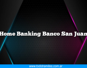 Home Banking Banco San Juan