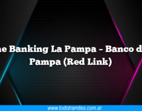 Home Banking La Pampa – Banco de La Pampa (Red Link)