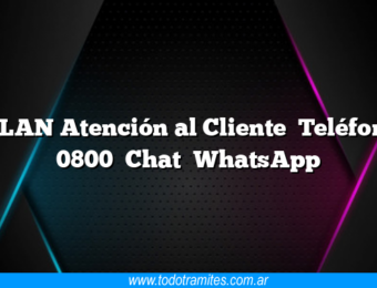 IPLAN Atención al Cliente Teléfono 0800 Chat WhatsApp