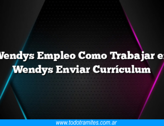 Wendys Empleo Como Trabajar en Wendys Enviar Currículum