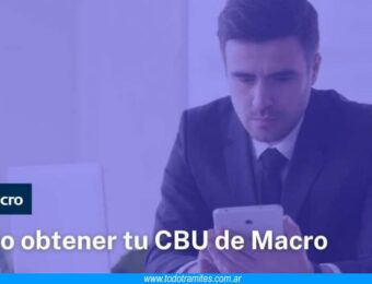 Cómo saber mi CBU de Banco Macro