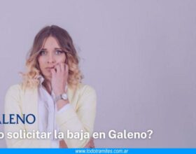 Cómo solicitar la baja en Galeno