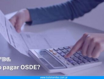 Cómo pagar Osde