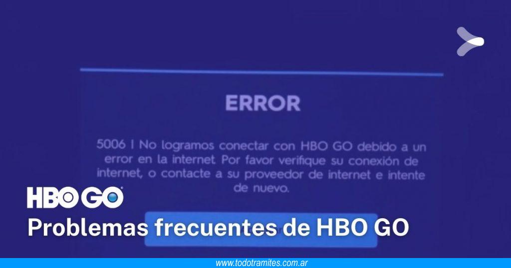 HBO GO no carga - problemas frecuentes y soluciones