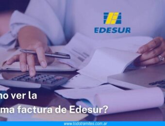 Cómo ver la próxima factura de Edesur