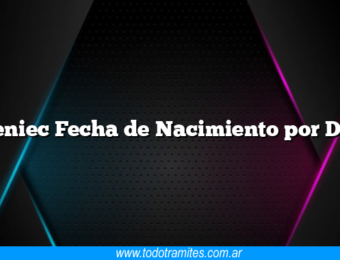 Reniec Fecha de Nacimiento por Dni