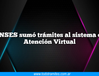 ANSES sumó trámites al sistema de Atención Virtual