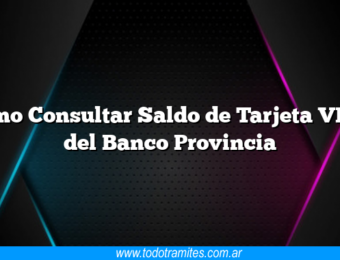 Como Consultar Saldo de Tarjeta VISA del Banco Provincia