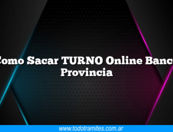 Como Sacar TURNO Online Banco Provincia