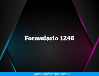 Formulario 1246