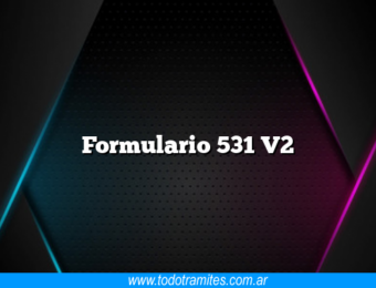Formulario 531 V2