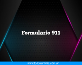 Formulario 911
