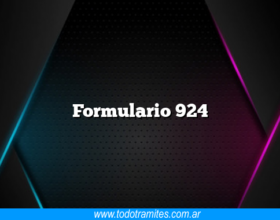 Formulario 924