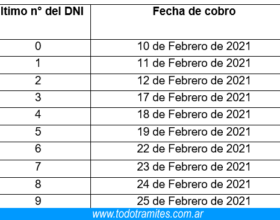 calendario de cobro cuna