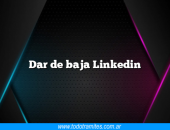 Dar de baja Linkedin
