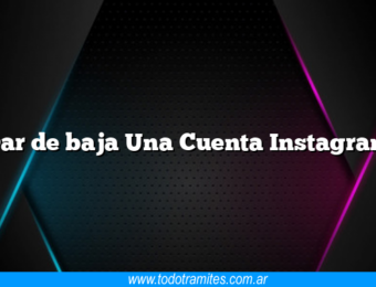 Dar de baja Una Cuenta Instagram