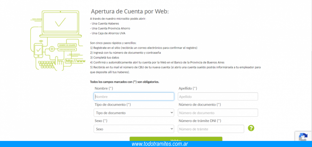 Abrir Caja De Ahorro Del Banco Provincia En Argentina - Tramites Argentinos