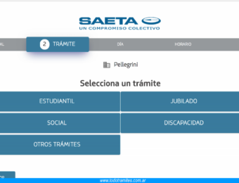 Cómo Sacar Turno Para SAETA