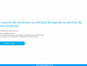 Cómo Dar De Baja Arnet