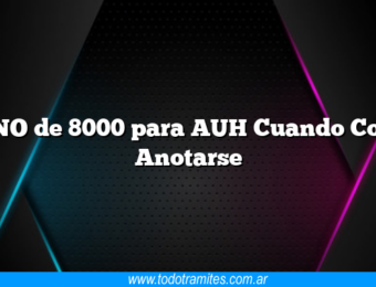 BONO de 8000 para AUH Cuando Cobro Anotarse