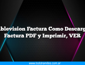 Cablevision Factura Como Descargar Factura PDF y Imprimir, VER