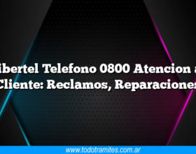 Fibertel Telefono 0800 Atencion al Cliente: Reclamos, Reparaciones
