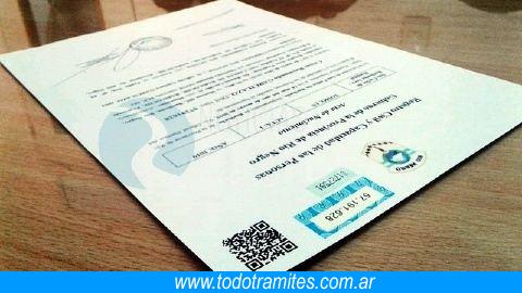 Certificado de nacido vivo