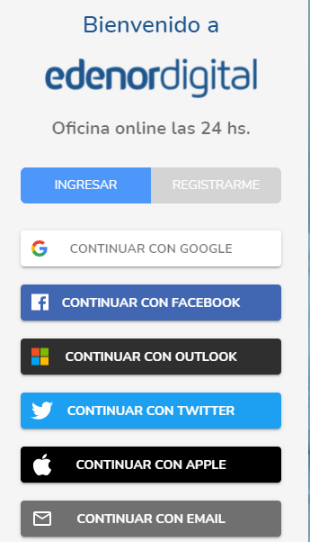 iniciar sesión edenor