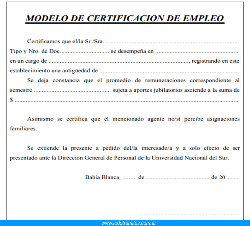 Certificado de trabajo Modelo simple certificado de trabajo
