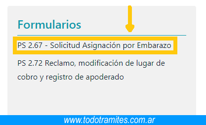 Paso 3 descargar Formulario 2.67
