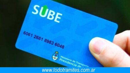 tarjeta sube